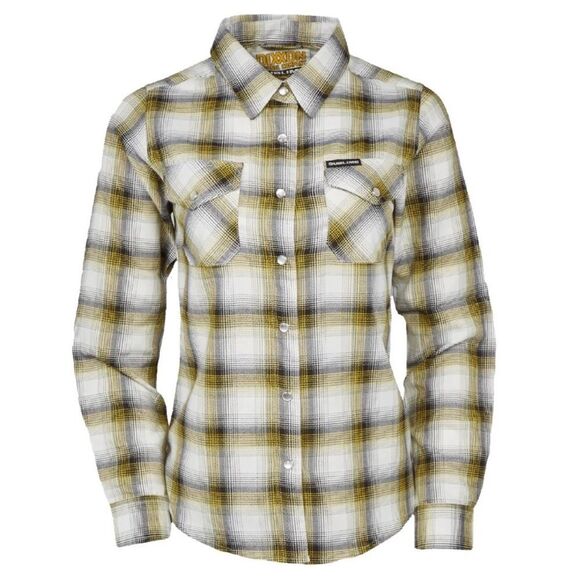 Dixxon Sublime 40Oz To Freedom Pearl Snap Multicolor Plaid Button Closure Shirt - Picture 1 of 14